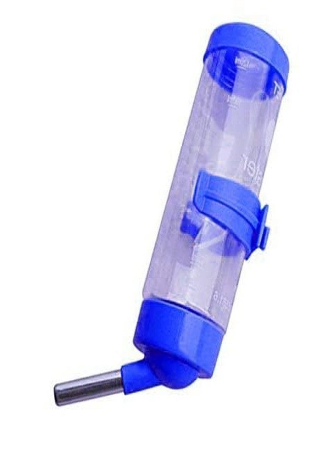 KittuPet زجاجة ماء كيتو بيت مانعة للتسرب تُعلق على القفص وتُستخدم كغذاء للهامستر/خنزير غينيا/الأرنب/الجرو/القط/الهريرة/القزم/الجرذ/الفأر/النمس، 250 مل (أزرق) - Image 2